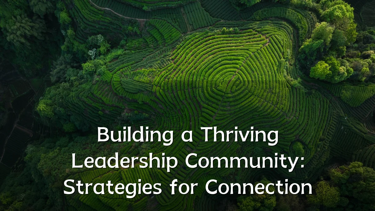 Building a Thriving Leadership Community: Strategies for Connection