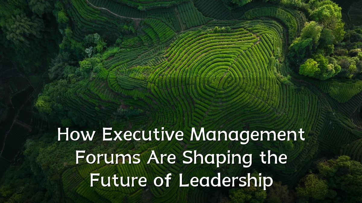 How Executive Management Forums Are Shaping the Future of Leadership