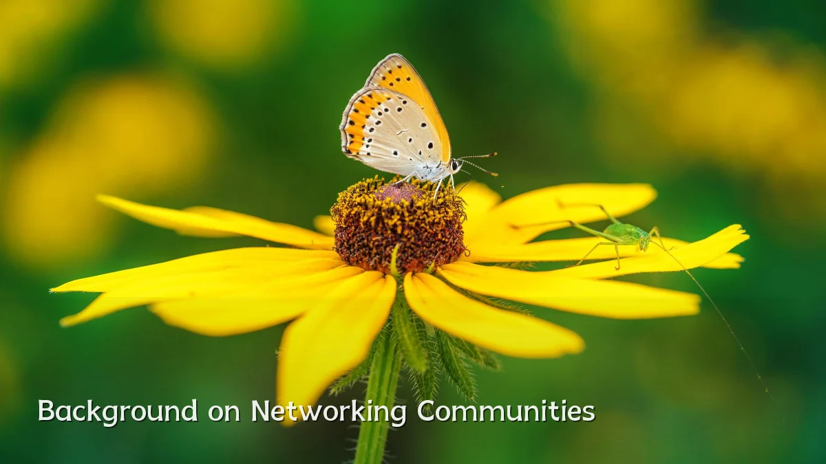 Background on Networking Communities