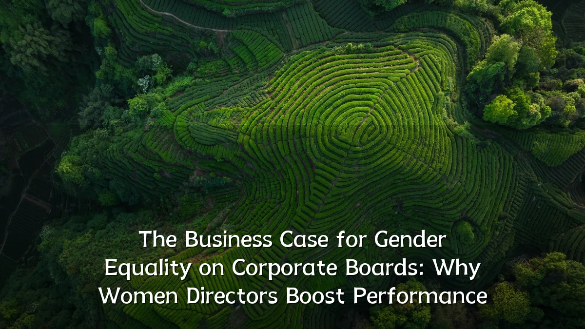 The Business Case for Gender Equality on Corporate Boards: Why Women Directors Boost Performance